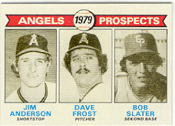 1979 Topps Baseball Cards      703     Jim Anderson/Dave Frost/Bob Slater RC